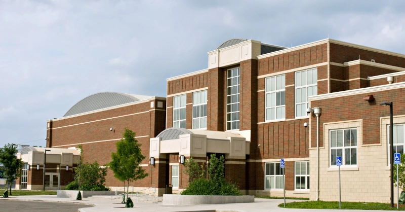 Elite-Painting-Brick-School-Exterior